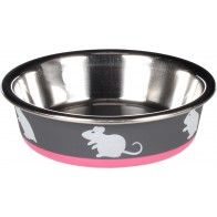 FLAMINGO - Gamelle en Inox pour Lapin et Rongeurs