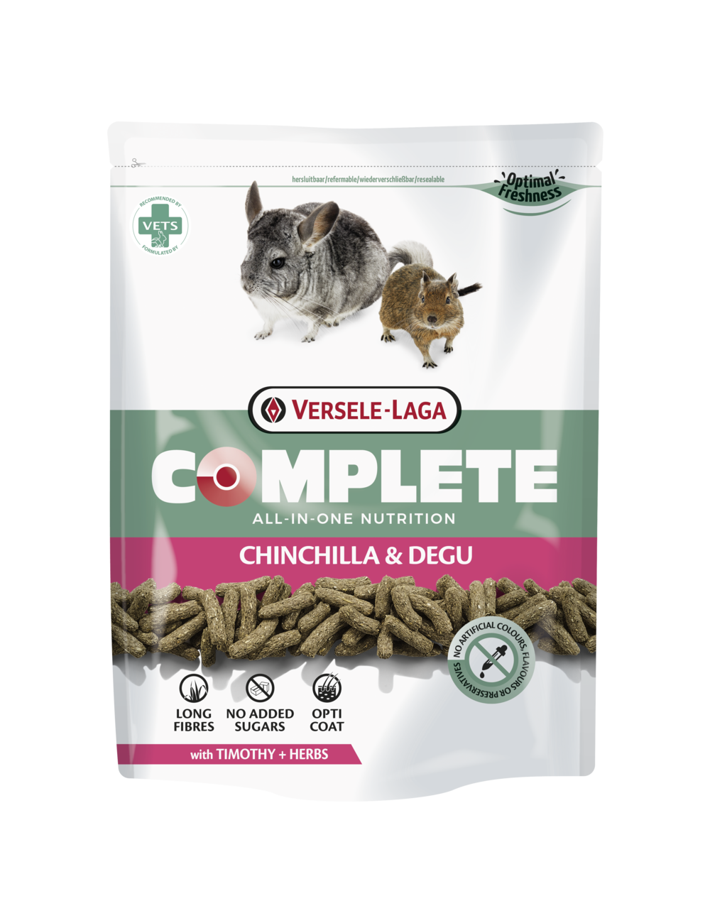 VERSELE LAGA - Chinchila completa e Degu 500g