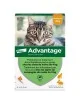 ELANCO - Advantage 40 pour chat et lapin - de 4 kg