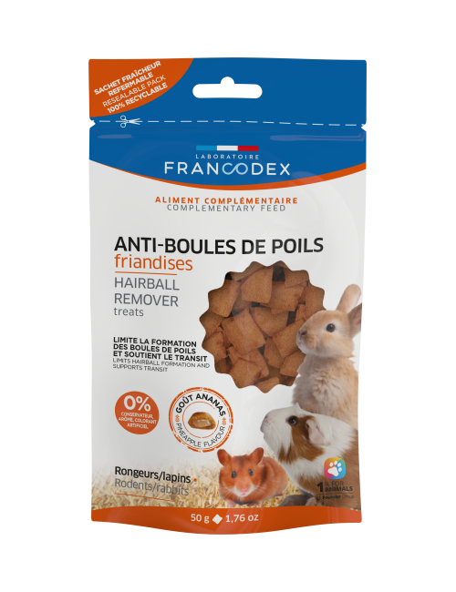 FRANCODEX - Friandises Anti-Boules de Poils