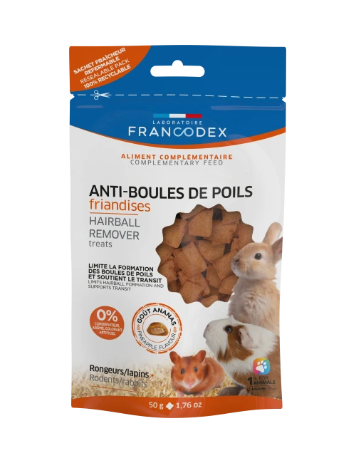 FRANCODEX - Friandises Anti-Boules de Poils