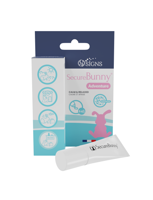 SIGNS - Secure Bunny Adventure - Phéromones anti-stress pour le transport