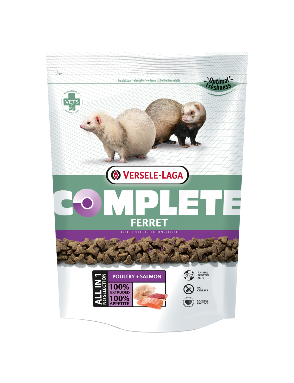 Ferret kibble best sale