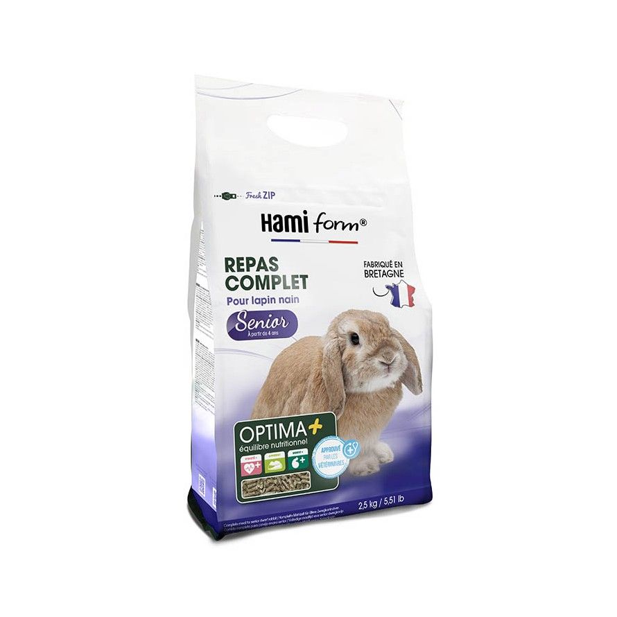 HAMIFORM - Optima Conejo Enano Senior 2,5kg