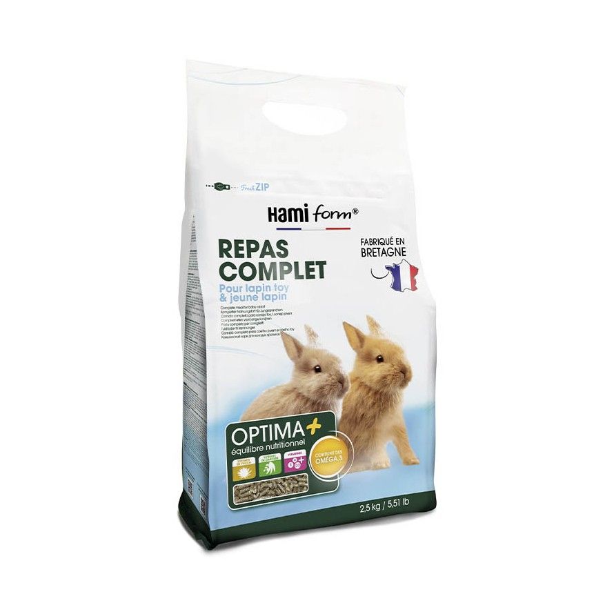 HAMIFORM - Optima+ Coniglio giocattolo e Coniglio giovane 2,5 kg