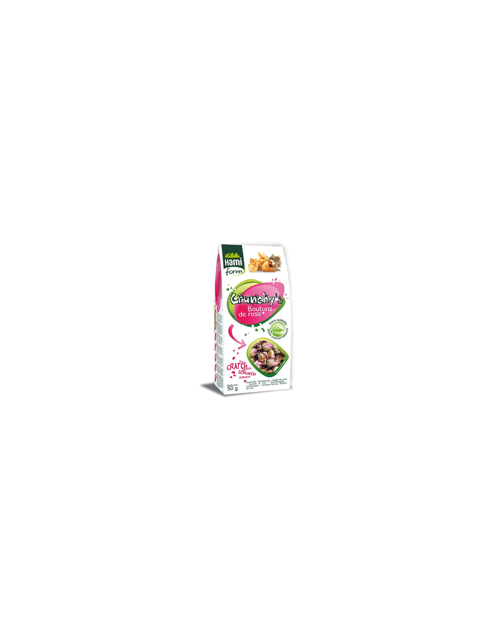 HAMIFORM - Crunchy's - Boutons de Roses pour Rongeurs