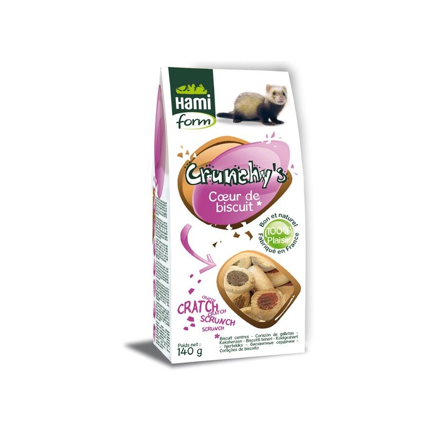 HAMIFORM - Crunchy's - Cuore di Biscotto per Furetti