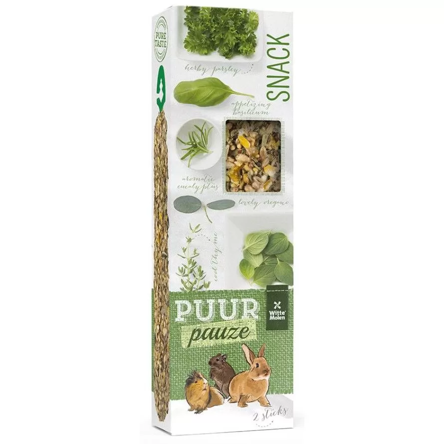 WITTE MOLEN - Puur Pauze Sticks Eucalipto e Tomilho