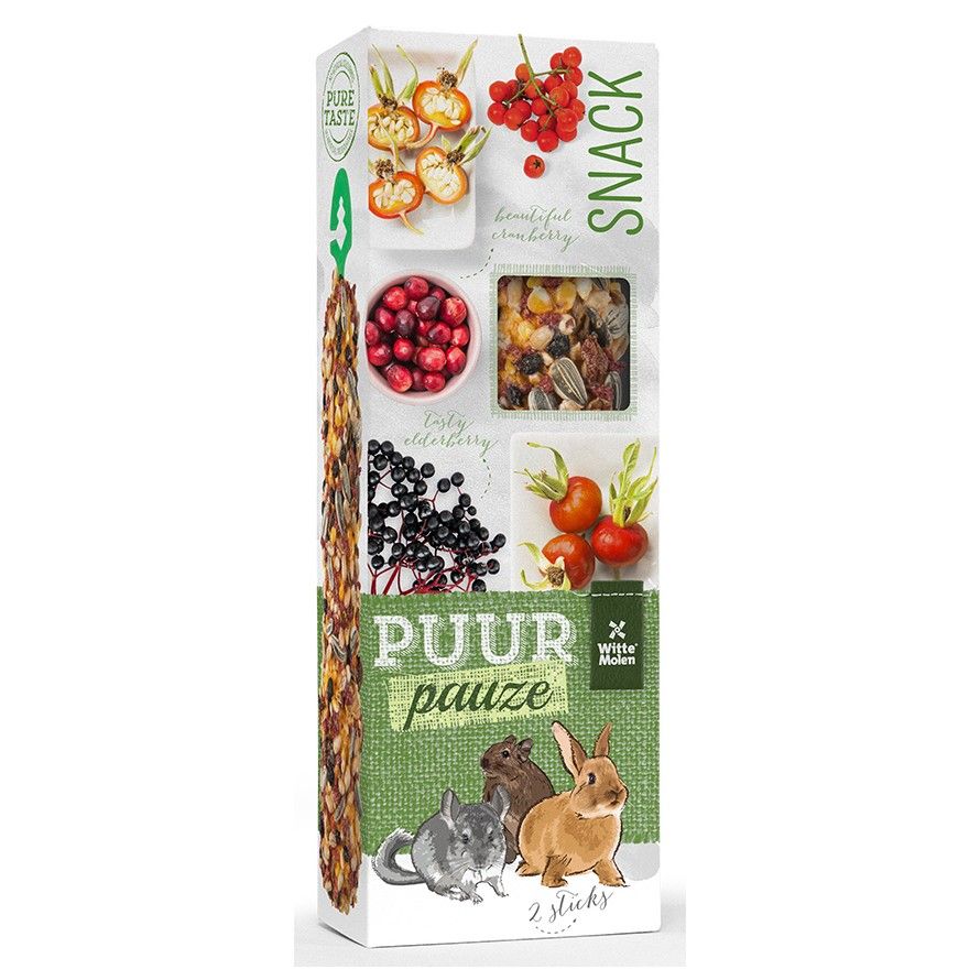 WITTE MOLEN - Puur Pauze Sticks Frutti Di Bosco