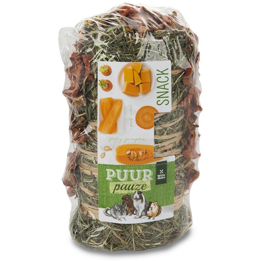 WITTE MOLEN - Puur Pauze balla di fieno di carote e zucca