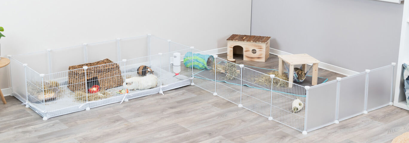 TRIXIE – Modulares Gehege für Kaninchen und Nagetiere